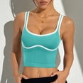 thumbnail image 2 of mgoYE Tank Tops Women, Racerback Activewear Yoga Workout Tops for Women(Mint Green,M), 2 of 5