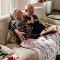 thumbnail image 3 of LHSHID 70th Birthday Gifts for Women Gifts for 70 Year Old Womens Blanket 70th Birthday Decorations Gifts Ideas for Her Wife Sister Mom Grandmother Friends 60x80in, 3 of 6