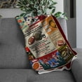 thumbnail image 3 of Lazaofficial Personalized Name Blanket, Football Blanket, Football Gifts, 3 of 8