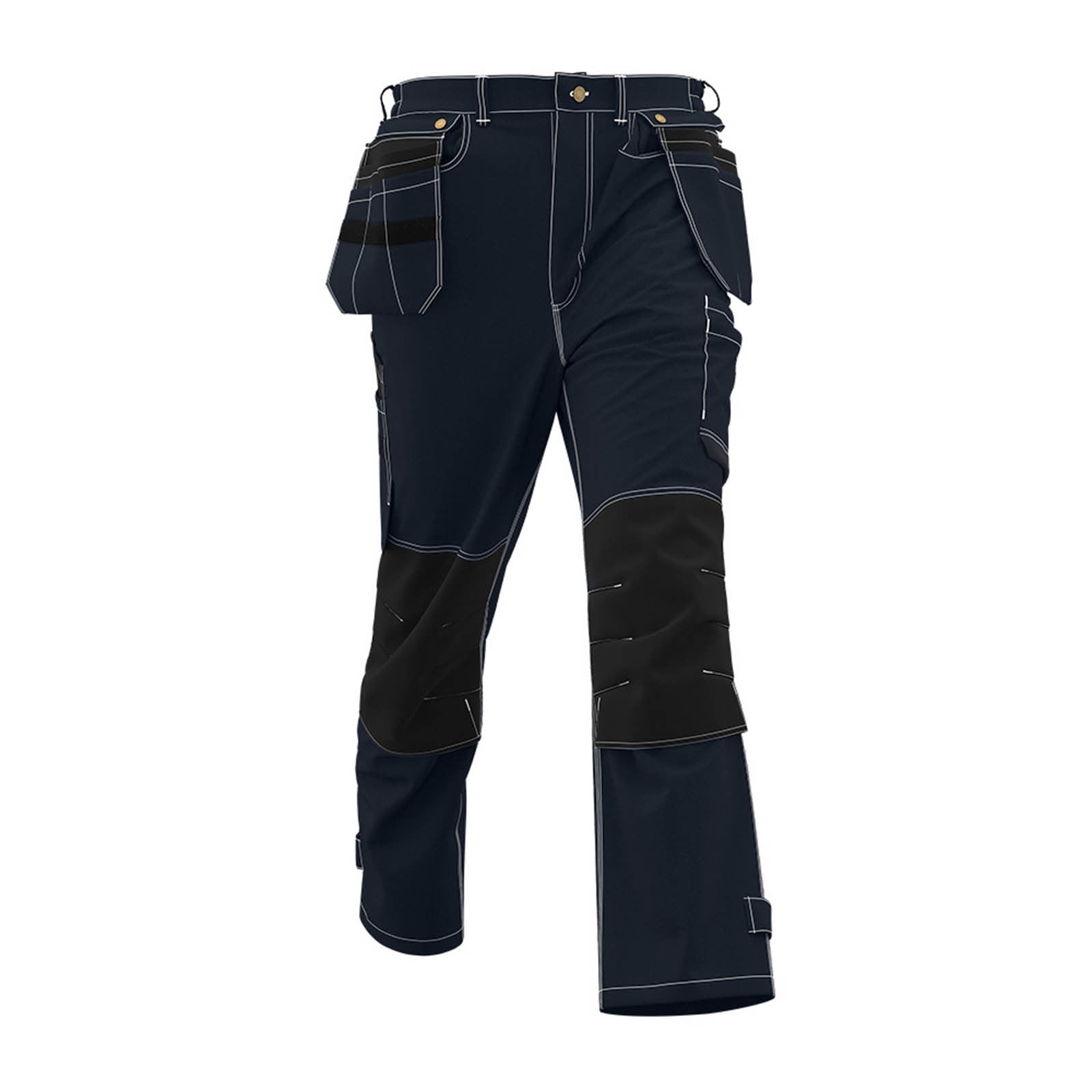 Mens Pants Under $10 Cargo Construction Pants for Men - Wear Safety Pants with Knee Pads and Tool Pockets for Work and Outdoor Use