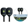 thumbnail image 6 of Pickleballs Rackets Durable Wide Body Wooden Black Cushion Bundle Poplar Wood Set Equipment Classic Racquet for Outdoor Indoor Adults 1, 6 of 8