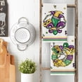 thumbnail image 4 of Iris Jewelry Mask Mardi Gras Kitchen Towels Dish Towels, 18x26 Inch Seasonal Decoration Hand Towels Set of 2, 4 of 6