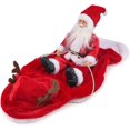 thumbnail image 5 of Abrigo de Navidad para perro, abrigo de perro pequeño con Santa Claus en su gato, suéter rojo para perro de Navidad Afortunado Sencillez, 5 of 5
