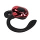 thumbnail image 3 of Auriculares Bluetooth 5.2 Sonido estéreo de alta fidelidad Llamadas HD Reducción de ruido IPX4 Auricular Bluetooth inalámbrico impermeable Un solo oído Negro y rojo, 3 of 5