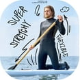 thumbnail image 4 of Dark Lightning Wetsuits for Men and Women, Mens/Womens Wet Suit for Cold Water, 3/2mm Wetsuit for Diving Surfing Snorkeling Kayaking Water Sports, 4 of 6