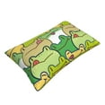 thumbnail image 3 of EasygdpCartoon Frog Polyester Fiber Double-Sided Pillowcase,Super Soft,Comfortable And Luxurious Pillowcase,Not Easy To Break Or Deform- 16"X24", 3 of 9