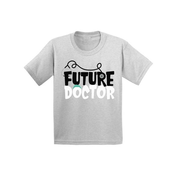 Awkward Styles Future Doctor Toddler Shirt Funny Doctor Gifts Kids Doctor Tshirts Themed Party Cute Med Shirts for Boys Cute Med Shirts for Girls Birthday Gifts Kids Medical T shirts Doctor to Be