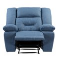 thumbnail image 2 of Sillón Reclinable Mecedora TRINITY Bumers 1 Plaza Azul Denim, 2 of 8