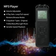 thumbnail image 3 of Yeacher 8GB Digital Voice Recorder Voice Activated Recorder MP3 Player 1536Kbps HD Recording Noise Reduction, 3 of 8