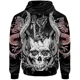 thumbnail image 2 of Sudadera con capucha de estilo vintage Harajuku de otoño para hombre, sudadera con capucha para hombre, sudadera con capucha con estampado genial de calavera y demonio, ropa para hombre, 2 of 4