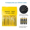 thumbnail image 5 of KINGROON Deburring Tool Kit Engraving Knife Carving Tool DIY 3D Printer Part 3D Model File Cutter Scraper Material Removal Tool with Chiseling Blade/ Stencil Edge Blade/Fine Point Blade and, 5 of 5