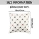 thumbnail image 5 of REGALWOVEN Pack de 2 fundas de cojín decorativas suaves y de felpa para sofá, diseño moderno y acogedor, cuadro negro 18" x 18", 5 of 6