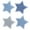 4 sets, variant on Embroidered Star Sew Patches Denims Trimmings Applique for Wedding Dress Curtain Scarf Decorations