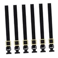 thumbnail image 2 of MERIGLARE 6 Pieces Luggage Rope Roof Rack Tie Down Strap 1/10 Black for RC Car Crawler, 2 of 9