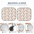 thumbnail image 6 of Xecao Strawberries for Foldable Car Sun Shades (2-Pack) offer sun protection with an easy-fold design for convenient windshield shading., 6 of 7