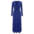 Bramtres Prom Dresses 2024,Maxi Dresses,Women's Deep Short Sleeve Long