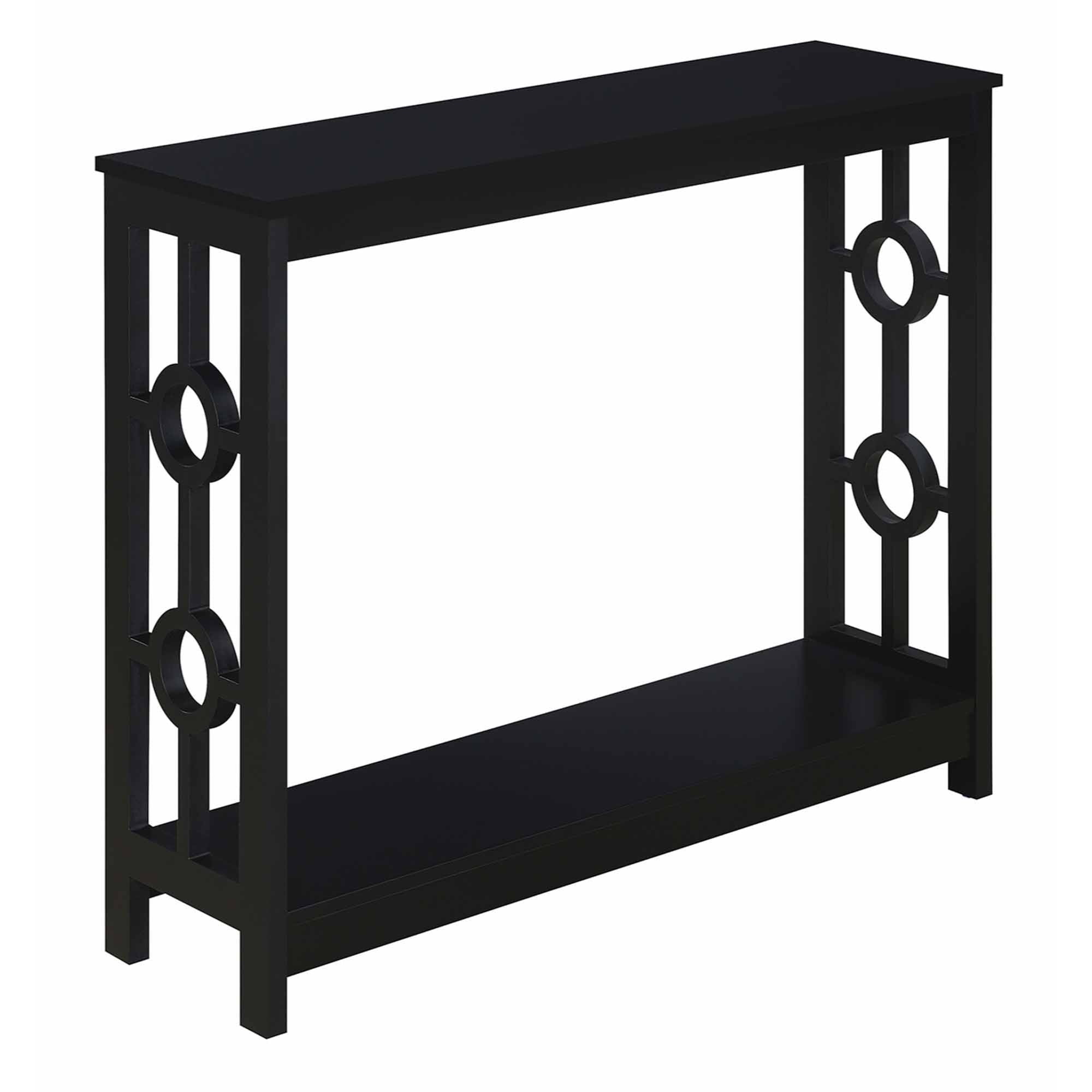 Convenience Concepts Ring Console Table Black