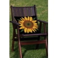thumbnail image 4 of Toland Home Garden Set of 2 Sunflowers On Black Spring Pillow Covers 18x18 Inch Flower Throw Pillows, 4 of 4
