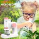 thumbnail image 5 of Children's Handheld Microscope, 3 Modes Mini Microscope, High-Definition Multipurpose Outdoor Microscope, 5 of 5