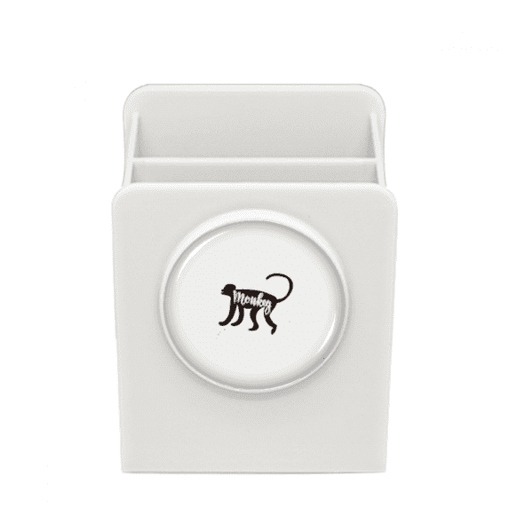 Monkey Black And White Animal Desk Pencil Holder Cup Pen Organizer