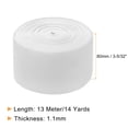 thumbnail image 2 of Uxcell 3-5/32 Inch x 14 Yard Knit Elastic Spool Flat Elastic Band for Sewing, White, 2 of 6