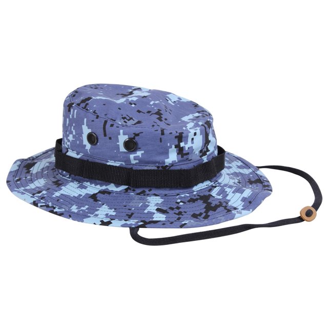 Rothco Digital Camo Boonie Hat - Sky Blue Digital Camo, 7 1/4