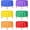Dark Colorful, variant on 6Pcs Plastic Disposable Tablecloth Assorted Rainbow Neon Colors Rectangle Solid Table Cover 54x72 Inch for Birthday Wedding Graduation Picnic Party Decorations