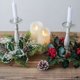 thumbnail image 2 of Christmas Decorations Candle Garland Candlestick Wreath Artificial Cherry Pinecone Candle Holder Leaf Xmas New Year Home Decor, 2 of 5