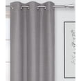 thumbnail image 4 of Safdie & Co. Rideau 2PK 84L Blackout Faux Lin Gris, 4 of 5