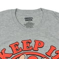 thumbnail image 3 of Chuck E Cheese Keep It Cheesy T-Shirt Men's Short Sleeve Adult Tee, 3 of 5