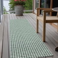 thumbnail image 4 of Dalyn Hinton Area Rug HN1-Green HN1GE2X8 Green, 2'3" x 7'6", 4 of 4