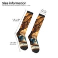 thumbnail image 2 of Pofeuu Scientist Guinea Pig Print Stockings, Adult Running Hiking Socks for Youth and Adult, 2 of 6
