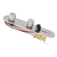 thumbnail image 3 of Pre Wired Electric Guitar Control Plate Loaded Harness 3 Way Switch Volume Tone Knobs DIY Replacement for Tele Guitars, 3 of 7