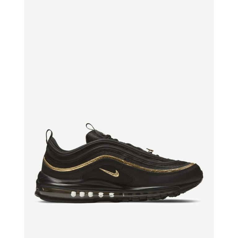 Nike Air Max 97 Black/Metallic Gold DC2190-001 Men's Size