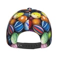 thumbnail image 6 of Fotbe Easter Eggs2 Baseball Cap, Easter Eggs2 Print Dad Hat,Outdoor Hat,Adjustable Sports Cap, Perfect For Activities, 6 of 9