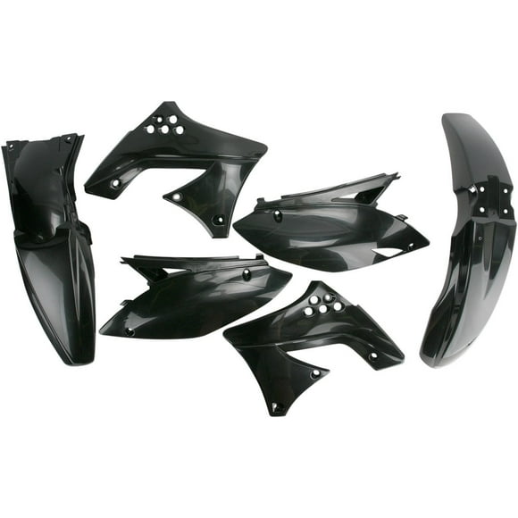 Acerbis Plastic Kit (Black) Compatible With 09-12 KAWASAKI KX250F