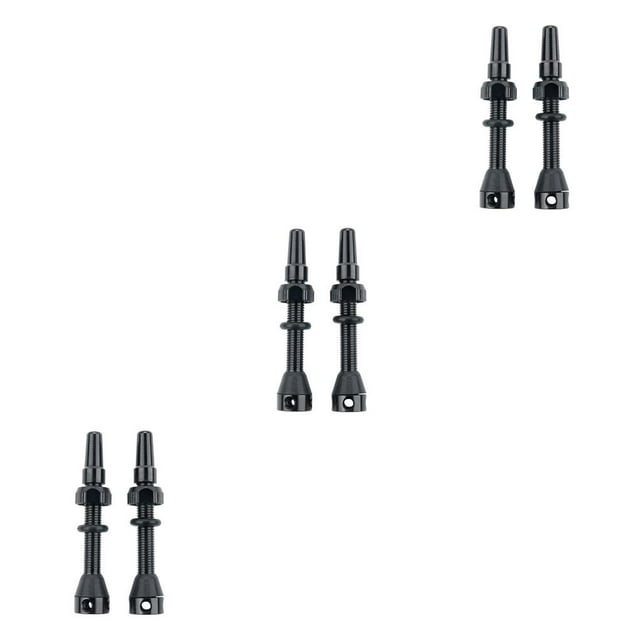 Transemion 2 Pieces Tire Valve Stem Replaced Part Rubber Handy Installation Road Mountain Tyre Nozzle Simple Operation Tires Core 3Set