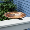 thumbnail image 5 of Good Directions BBD Pure Copper 13.5" Deck Mount Bird Bath Birdbath, 5 of 8