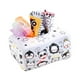 thumbnail image 3 of Caja de pañuelos para bebés con 8 bufandas de colores, juguetes suaves para bebés de alto contraste, juguetes sensoriales para actividades de viaje Blanco negro CUTICAT juego sensorial, 3 of 8
