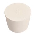 thumbnail image 3 of Tapón de goma sólido con forma cónica de Unique Bargains para tapón de tubo de laboratorio 1.3" x 1.65" x 1.22" Blanco 3Pcs, 3 of 5