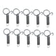 thumbnail image 2 of 10 piezas de ganchos de resorte para puerta de jaula, accesorios de fijación, suministros para mascotas, jaula de resorte elástico 2 cm x 75 cm, 2 of 9