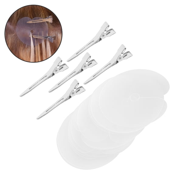 LOLIPPYY 1Set Hair Extension Tool Kit with Heat Shield Guards and Clips for Effective Hair Protection