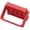 Red, variant on UDIYO 16 Holes Nail Polishing Drill Bit Holder Sanding Head Display Stand Storage Rack