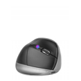 thumbnail image 2 of Souris de Bureau Sans Fil pour Console de Jeu Souris Verticale Sans Fil, Souris Sans Fil Sculptée avec Support de Poignet, Niveaux de 3 DPI et 4 Boutons pour Ordinateurs, Ordinateurs Portables et MacBooks, Main Droite, Noir Gris, 2 of 4