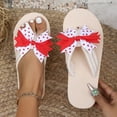 thumbnail image 3 of Rokment 4th of July America Flag Yoga Mat Chunky Flip Flops for Women Lightweight Casual Arch Support Slip on Thongs Comfortable Walking Flat Summer Slippers Sandals Red Size 8, 3 of 5