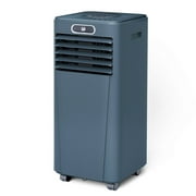 Gymax 3-in-1 Portable Air Conditioner 8000 BTU ASHRAE AC Unit Air Cooler w/ 24H Timer Dark Blue