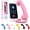 Pink, variant on Retro Phone Handset, 2026 New Type-C/3.5mm Retro Telephone Wired, Side Volume Control, Clear Calls for Cell Mobile Video Conferences, Calls, Meetings