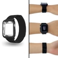 thumbnail image 1 of Correa para Apple Watch  de 41 mm Metálica + Protector lateral de pantalla. Estilo Milanese. Mamá Pulpo  Milanese case lateral, 1 of 7