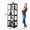 Black - 16" W X 16" D X 63" H, variant on 5-Tier Heavy-Duty Carbon Shelving Unit, 2250 Lbs Per Level Capacity, Adjustable Span-Painted Standing Shelf, Muscle Rack System for Garage Warehouse Pantry Kitchen
