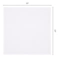 thumbnail image 6 of REGALWOVEN 12 Pack Cloth Napkins, Cotton Washable and Reusable Table Dinner Napkins for Restaurant, Weddings, Events White 16x16inch, 6 of 6
